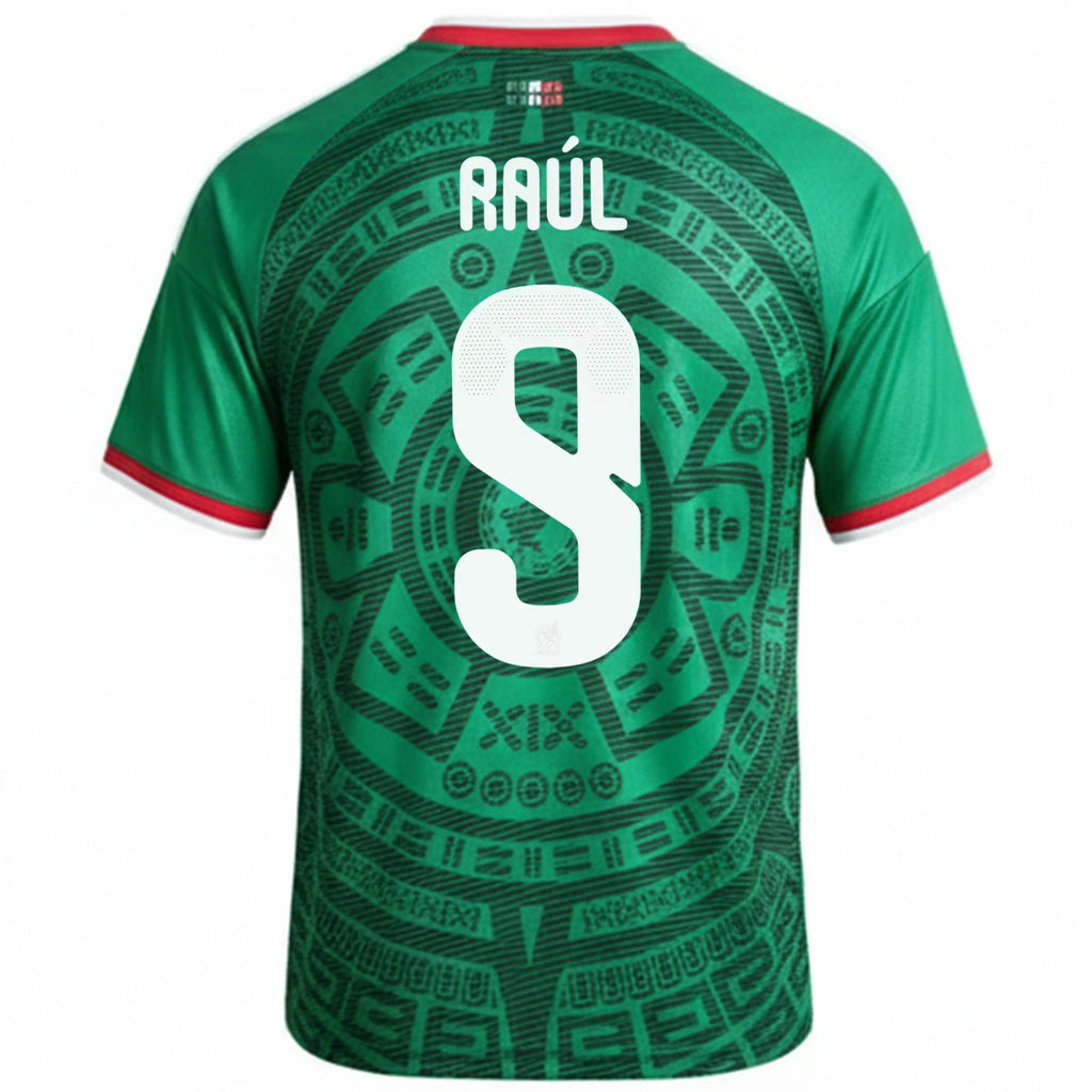 Raúl #9 Mexico Home Jersey World Cup 2026 - [Super Replica] Front