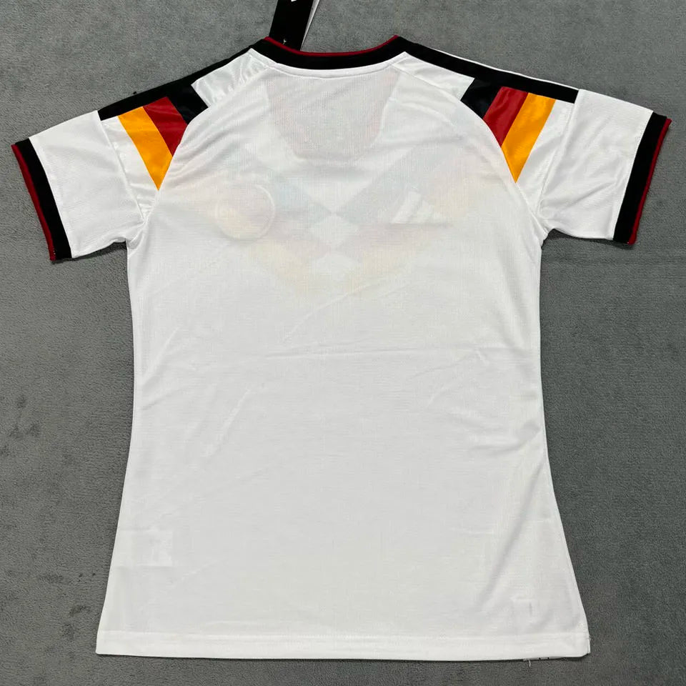 2025/26 Germany Home White Women Soccer Jersey 女 Detail 3