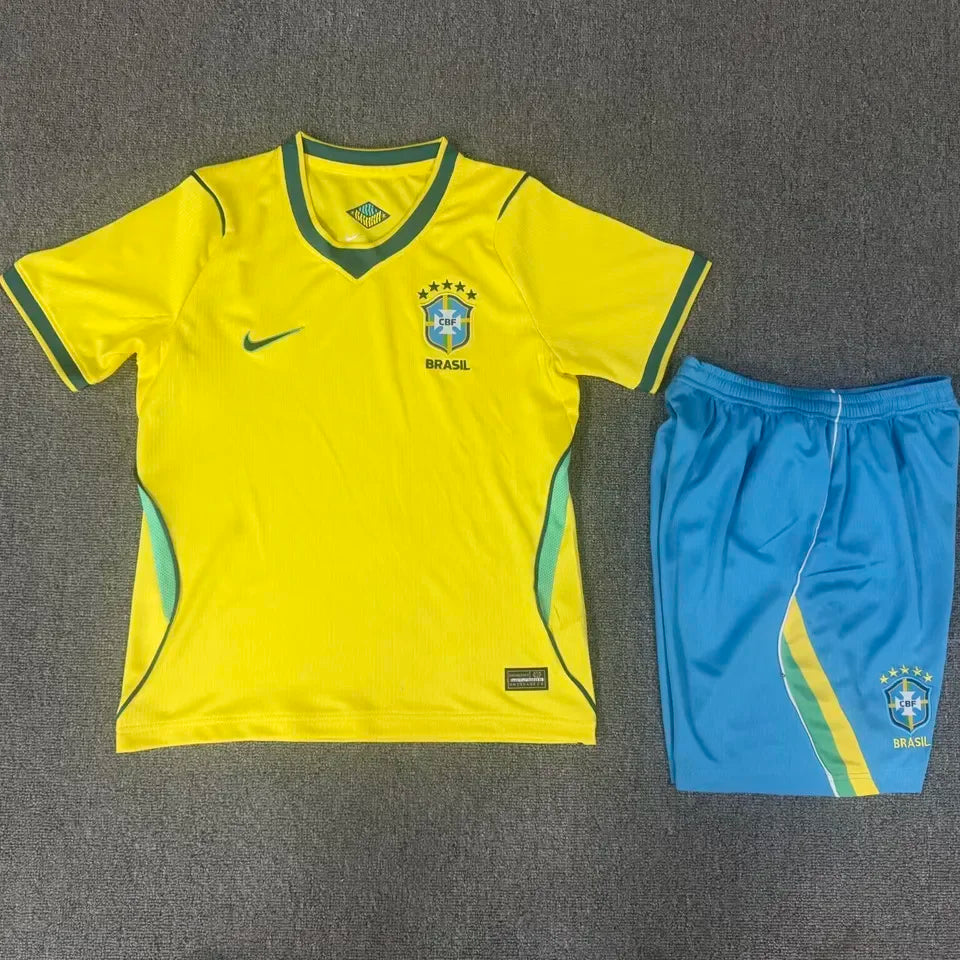 2026/27 Brazil Special Edition Black Fans Soccer Jersey Detail 4
