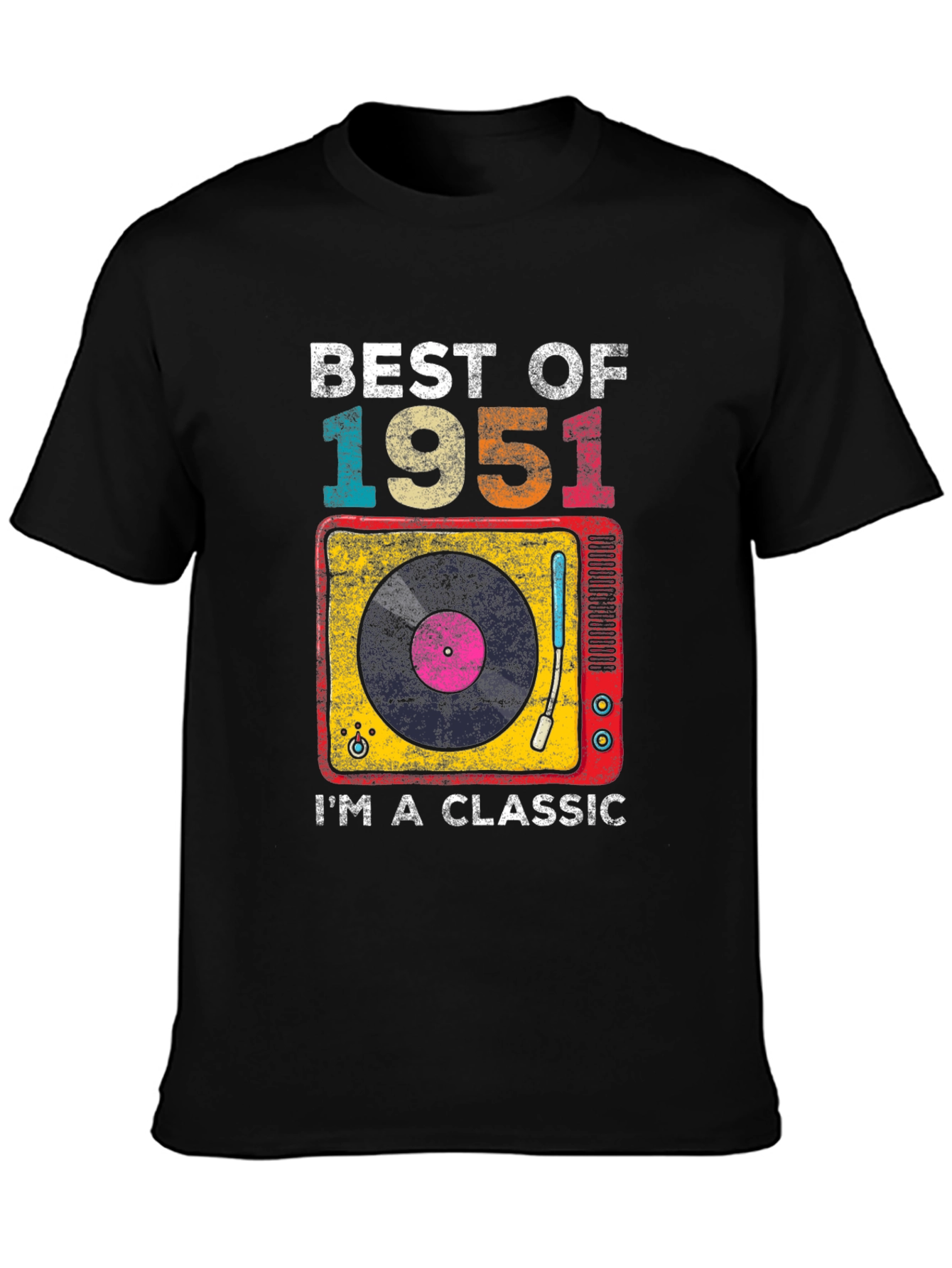 Best of 1951 Classic Vinyl Record T-Shirt