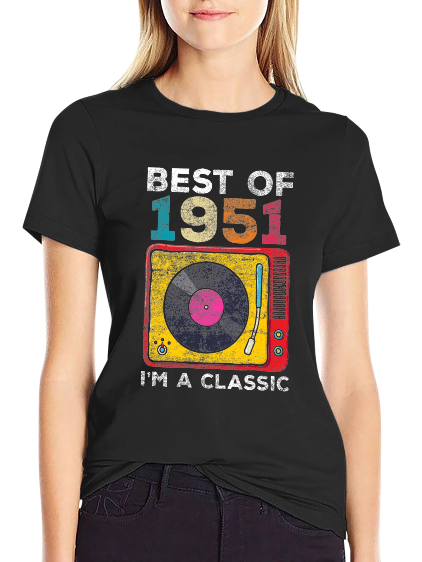Best of 1951 Classic Vinyl Record T-Shirt