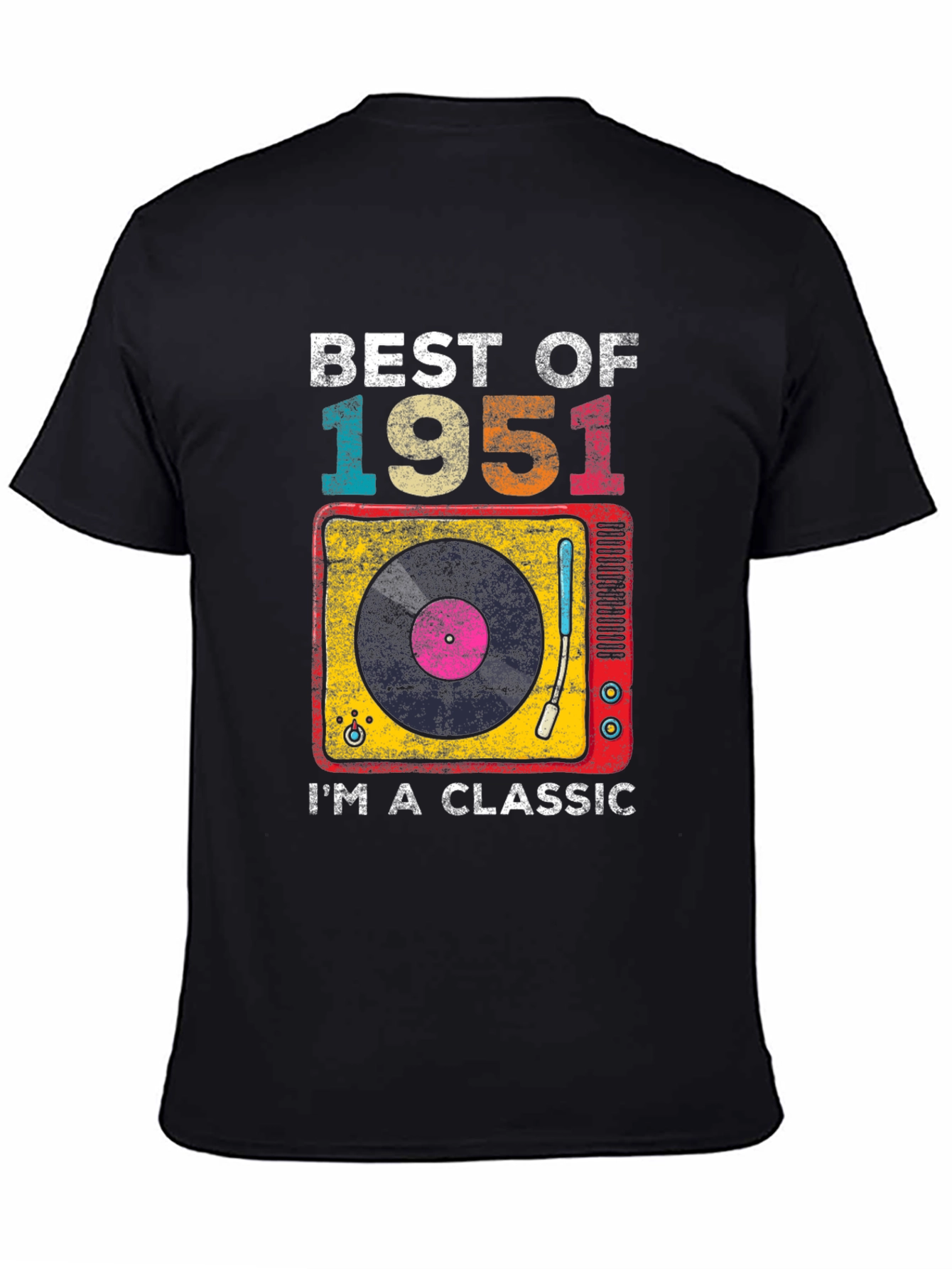 Best of 1951 Classic Vinyl Record T-Shirt