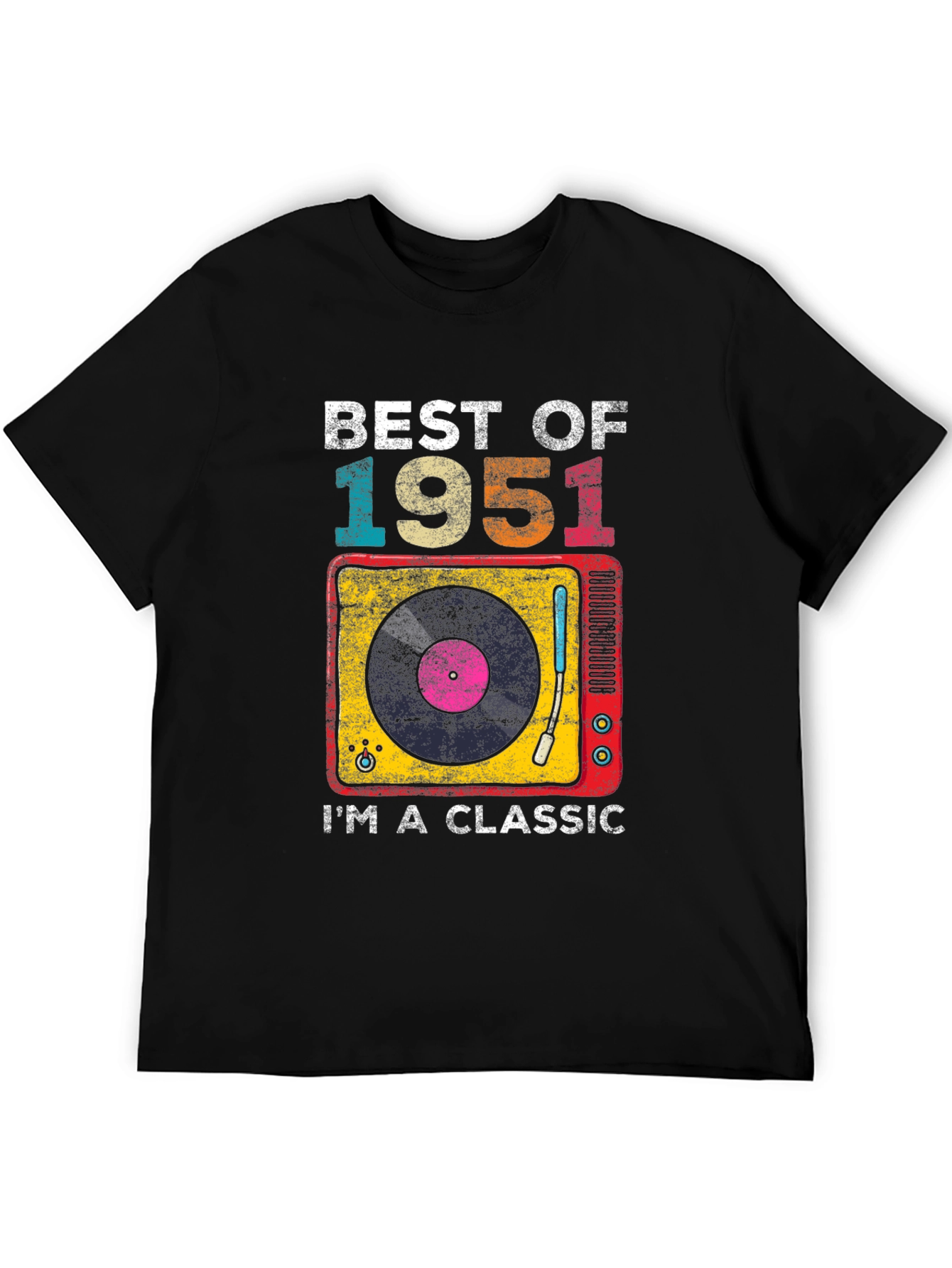 Best of 1951 Classic Vinyl Record T-Shirt