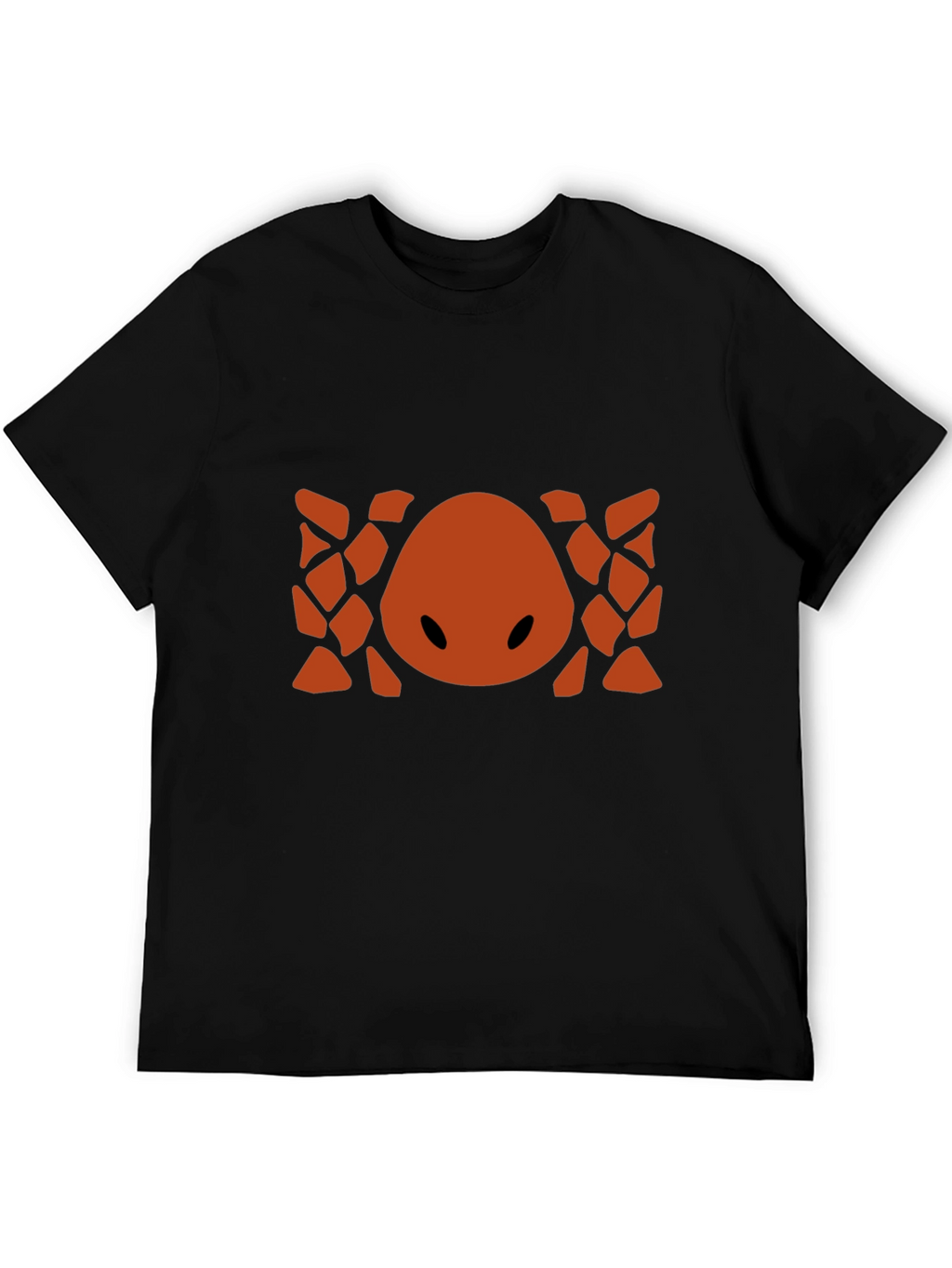 Abstract Geometric Graphic Print Crew Neck T-Shirt