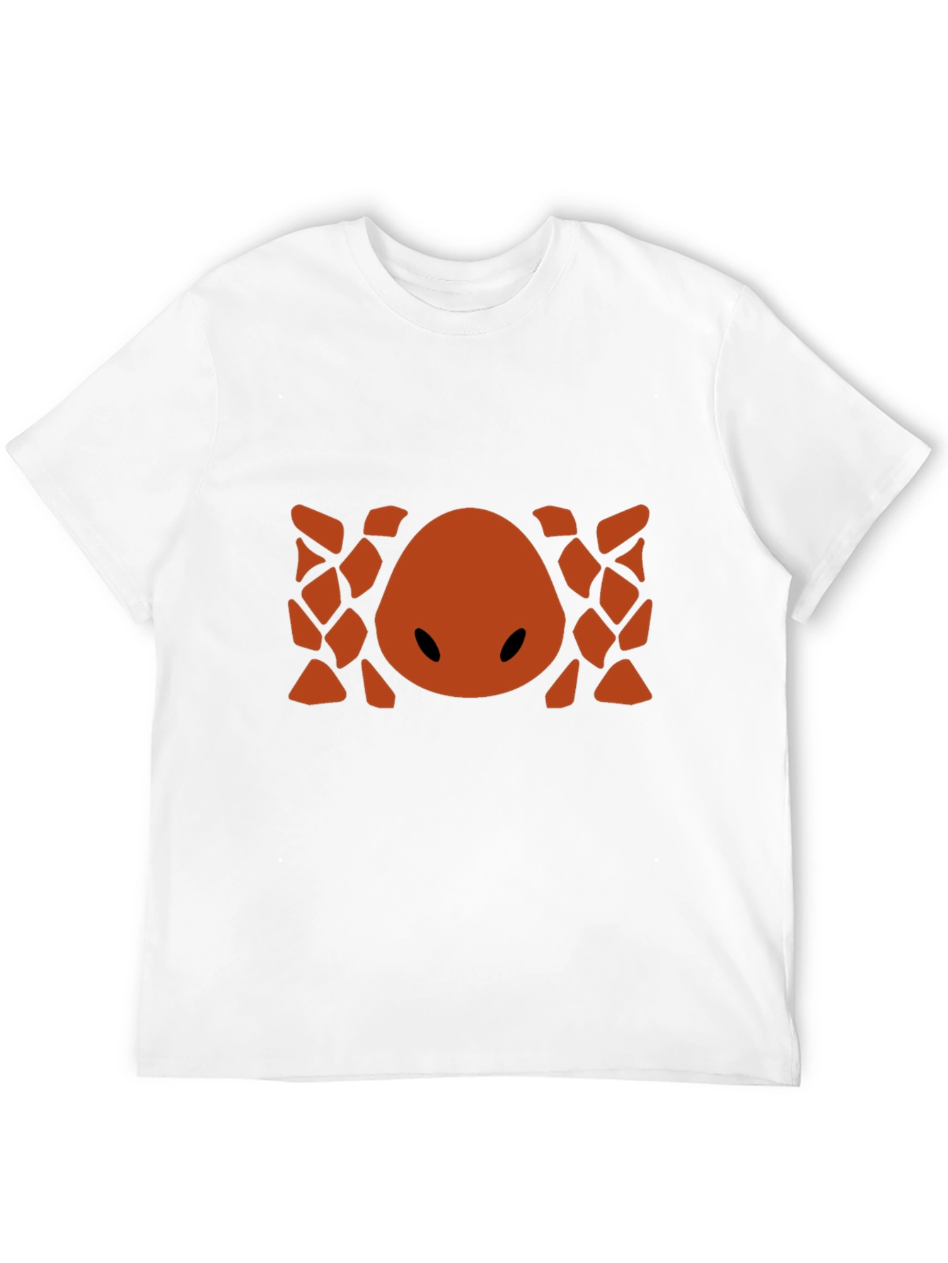 Abstract Geometric Graphic Print Crew Neck T-Shirt