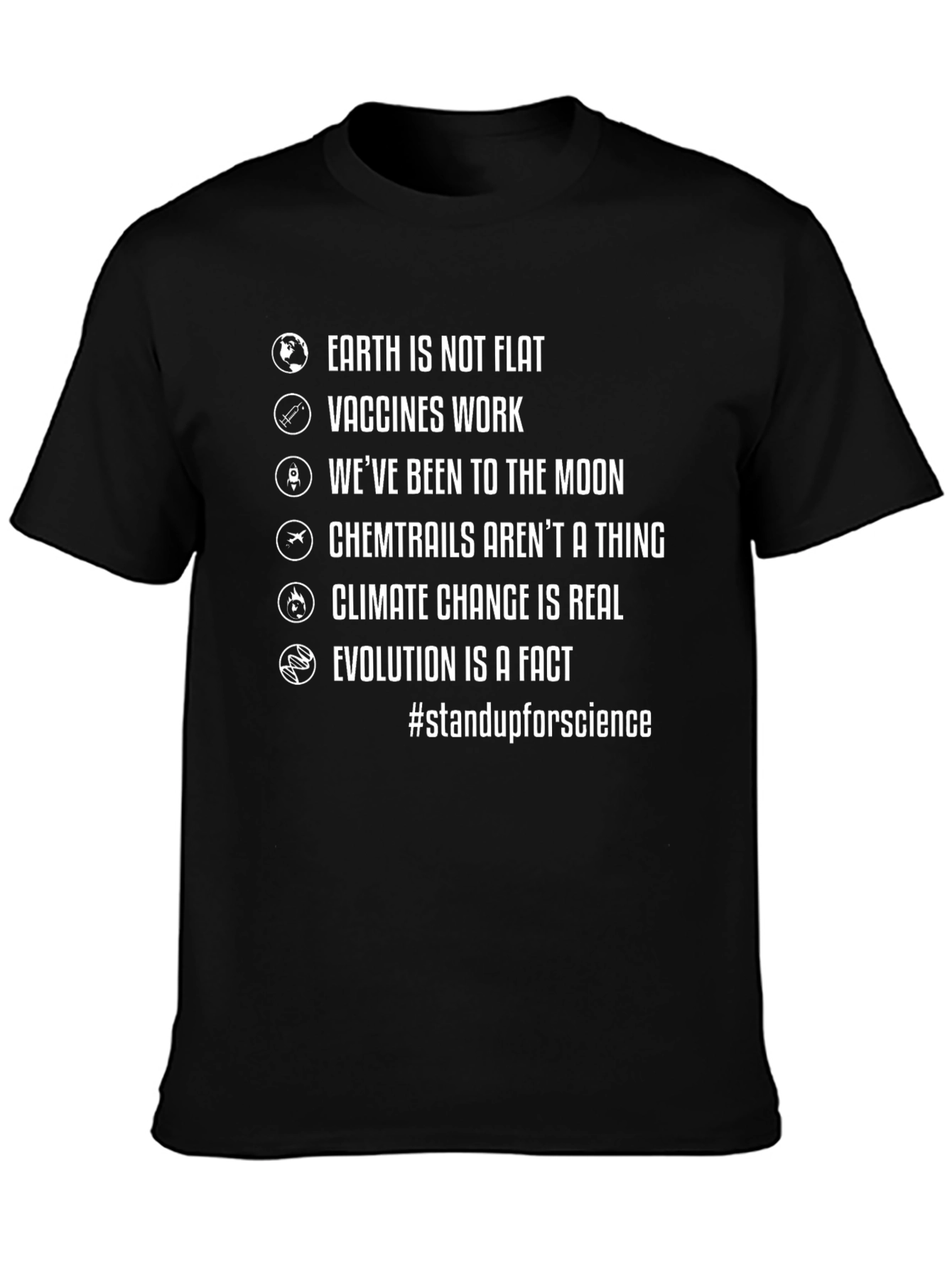 Science Facts T-Shirt: Stand Up For Science!