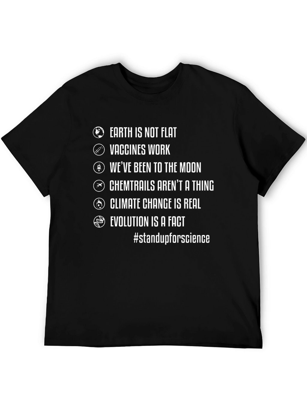 Science Facts T-Shirt: Stand Up For Science!