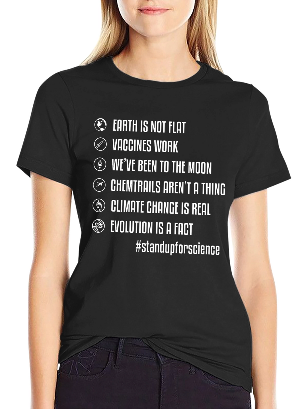 Science Facts T-Shirt: Stand Up For Science!