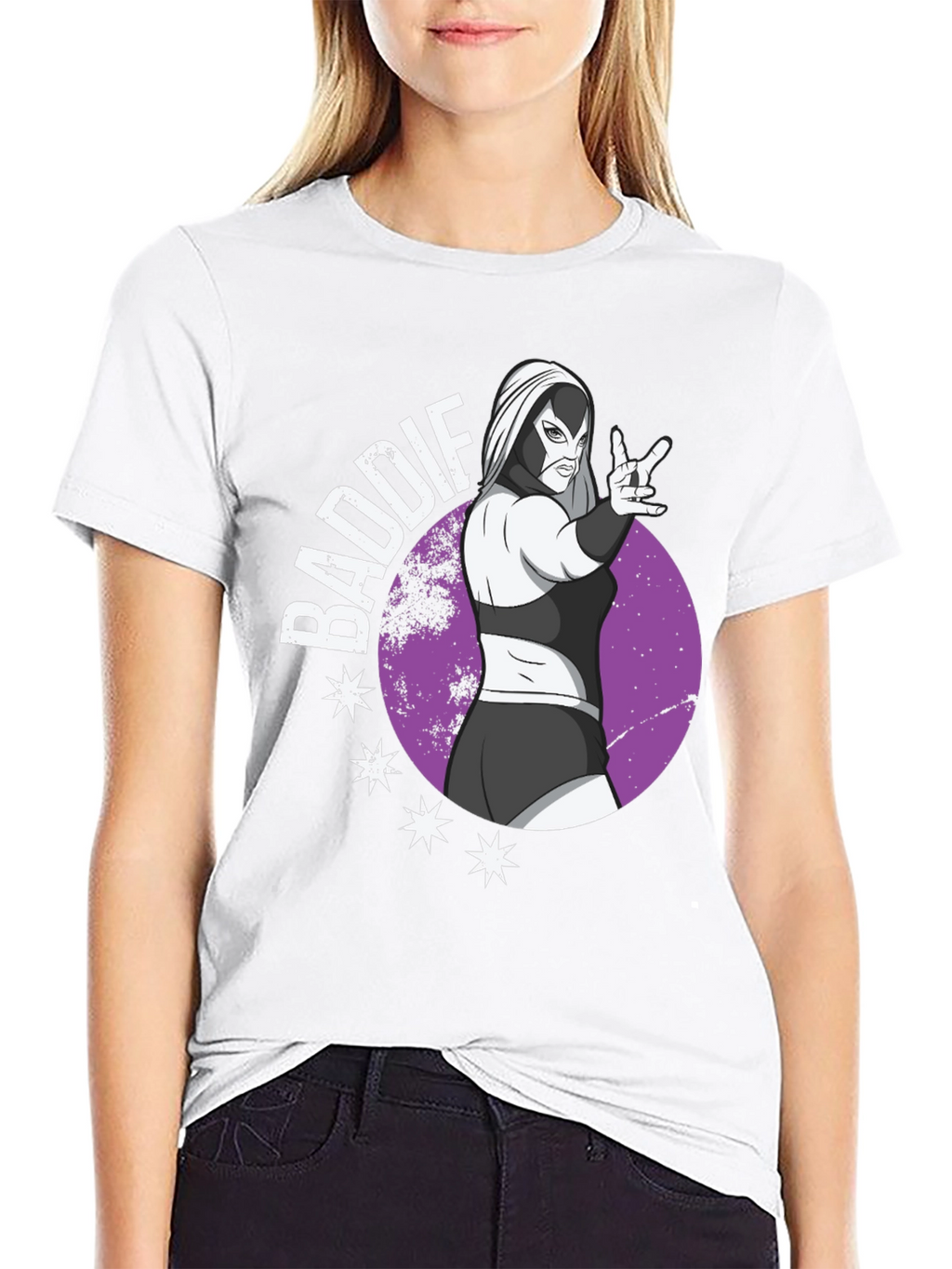 Baddie Wrestler Graphic Tee