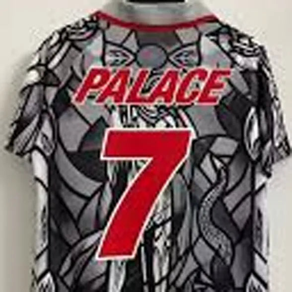 2026 England x PALACE Player Version Soccer Jersey Detail 3