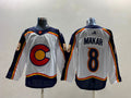 Men's Colorado Avalanche Cale Makar #8 White Breakaway Player Jerseys