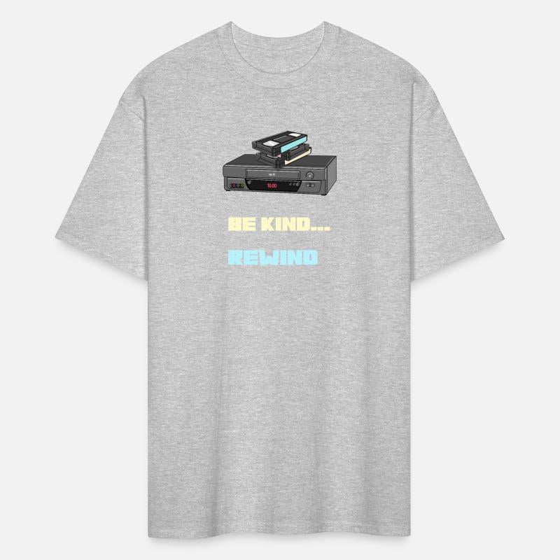 Be Kind Rewind – Vintage VHS Nostalgia T-Shirt