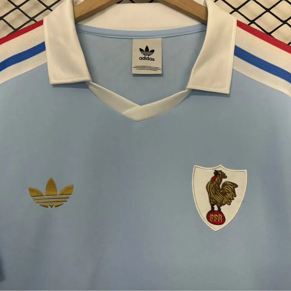 2026 France 120th Anniversary Fans Soccer Jersey Detail 1