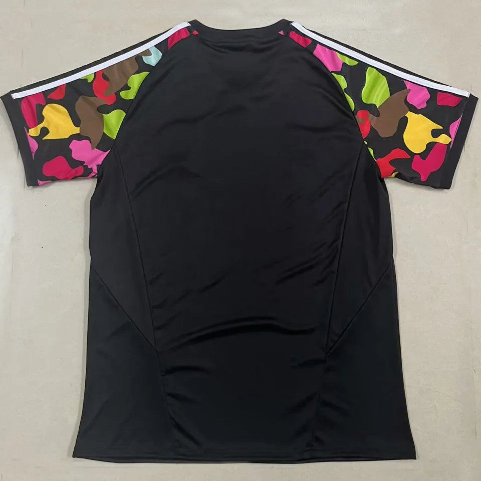 2024 Italy x Love Unites Black Fans Jersey Back