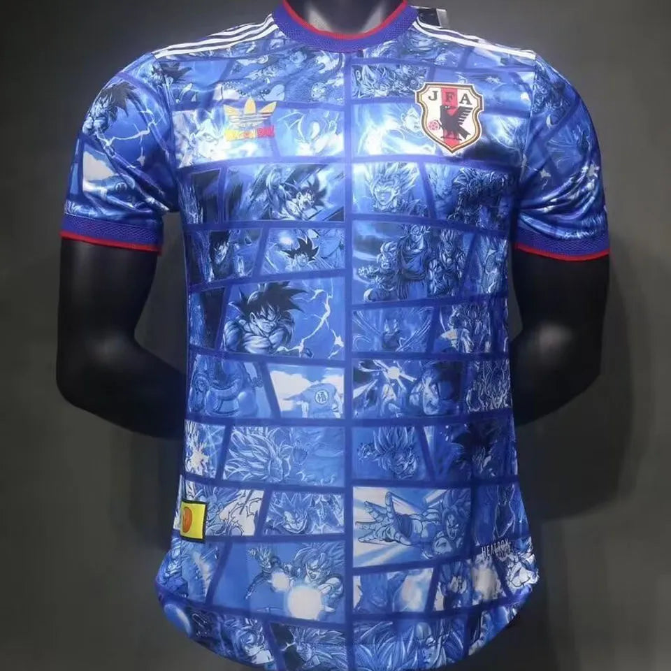 2024 Japan Dragon Ball Blue Player Version Jersey Front