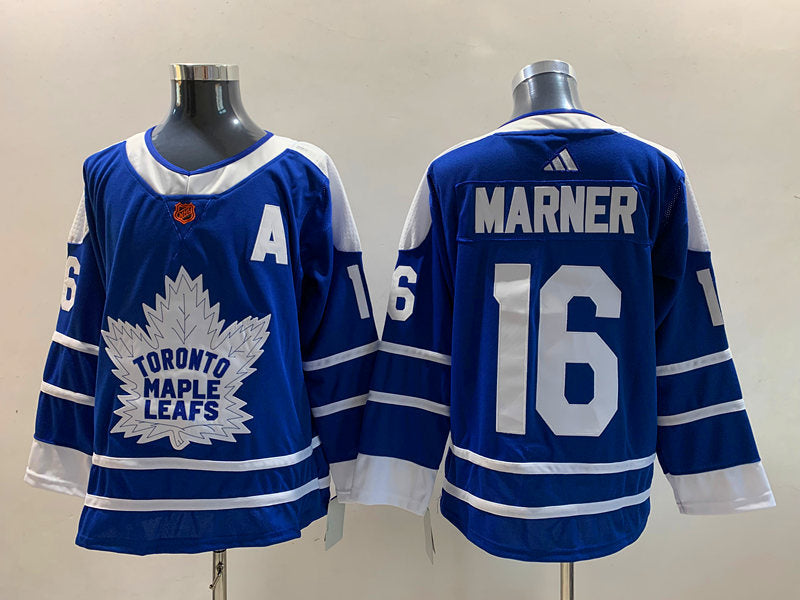Men's Toronto Maple Leafs Mitch Marner #16 Blue Team Player Jerseys
