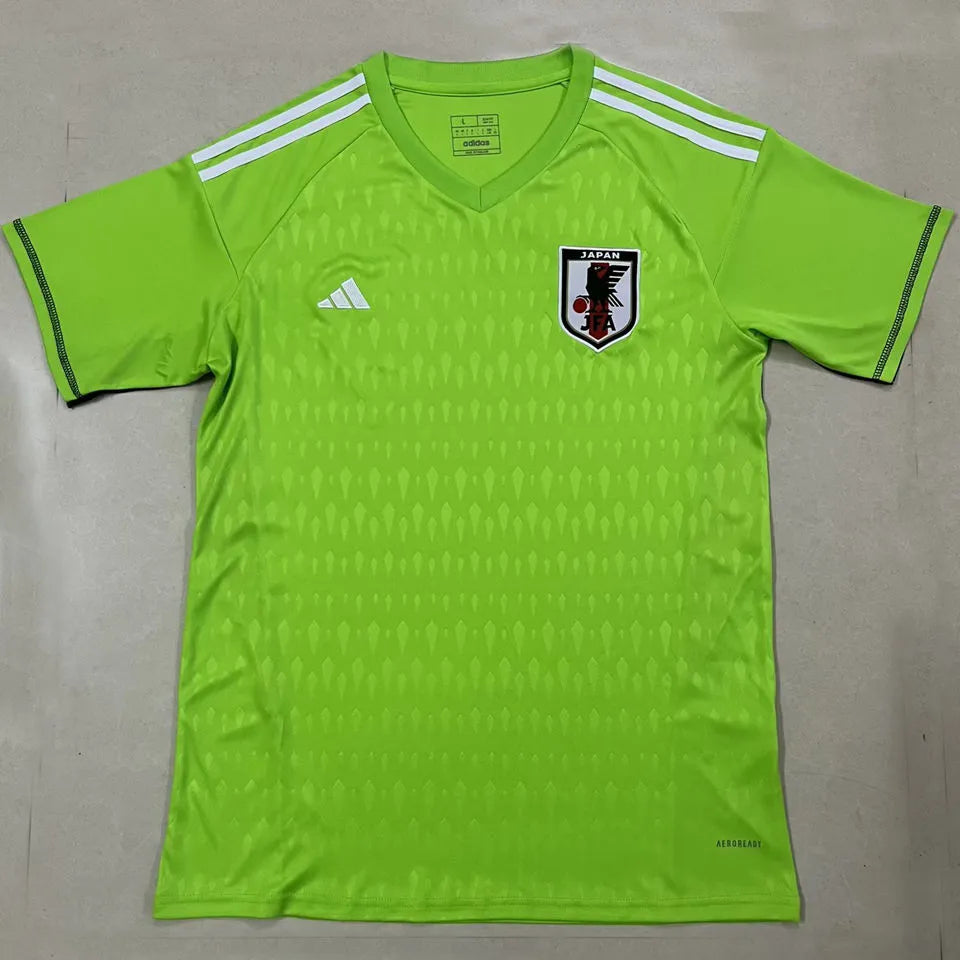 2023 Japan Goalkeeper Green Fans Jersey Front