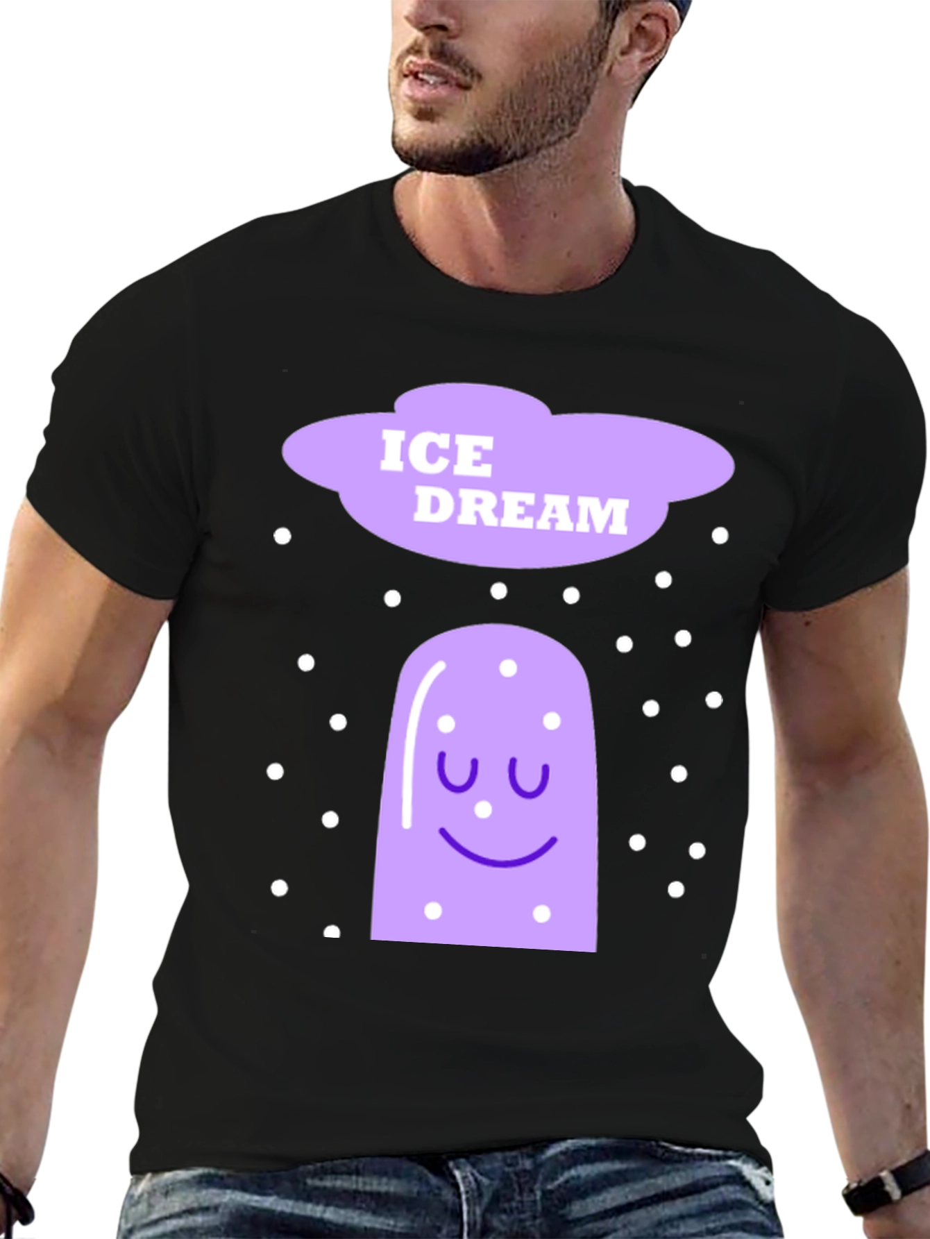 Ice Dream Graphic T-Shirt - Fun & Comfortable
