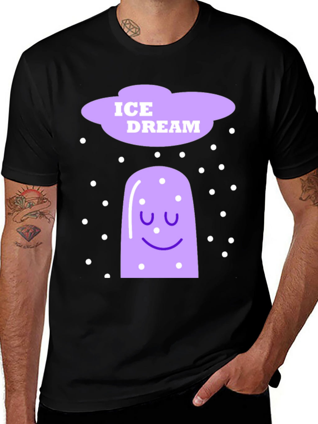 Ice Dream Graphic T-Shirt - Fun & Comfortable