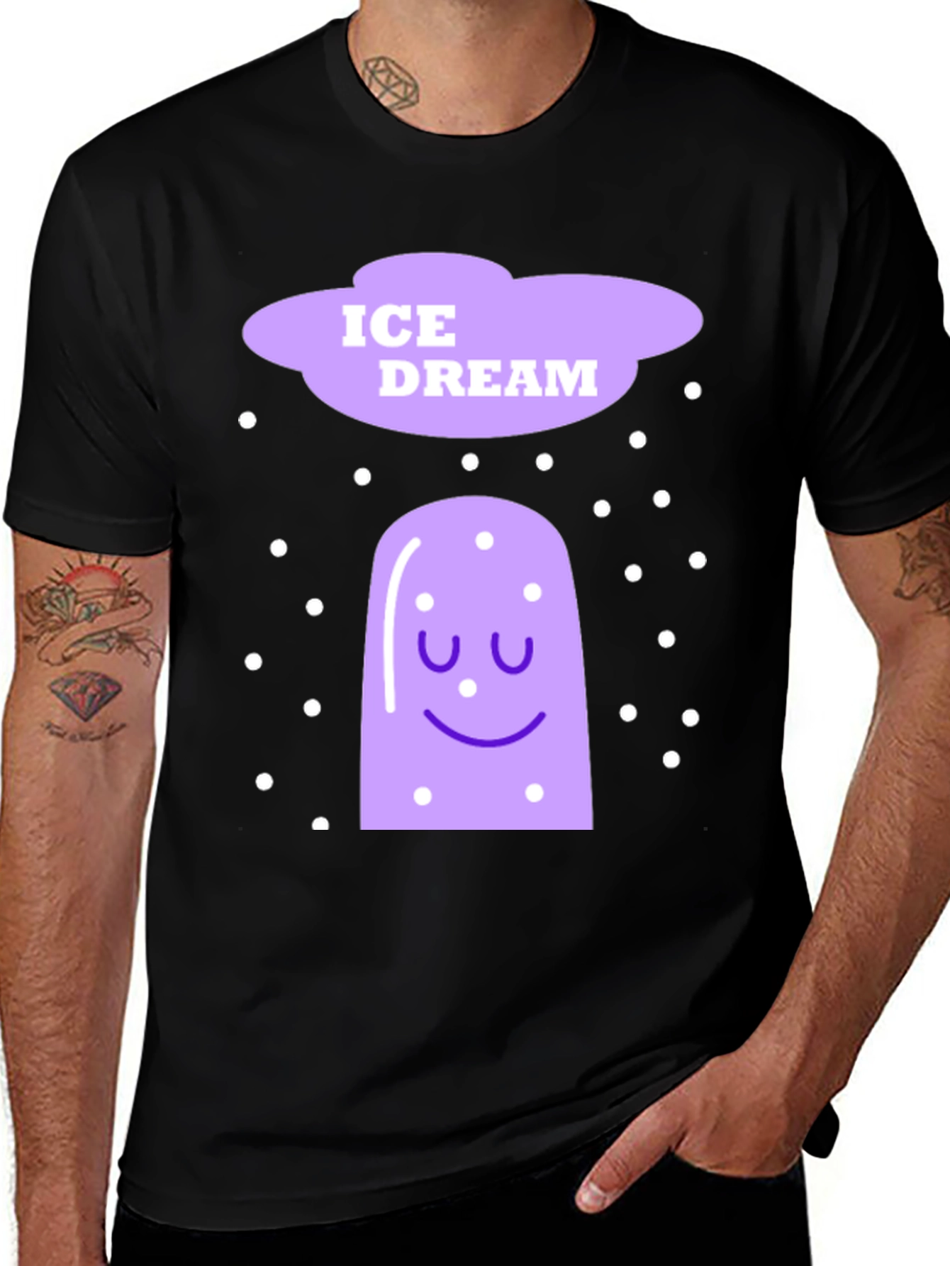 Ice Dream Graphic T-Shirt - Fun & Comfortable