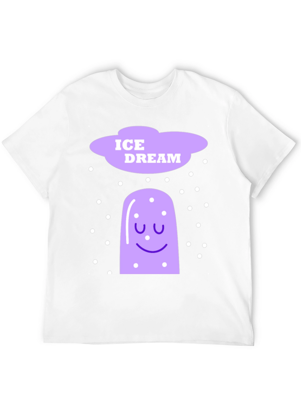 Ice Dream Graphic T-Shirt - Fun & Comfortable
