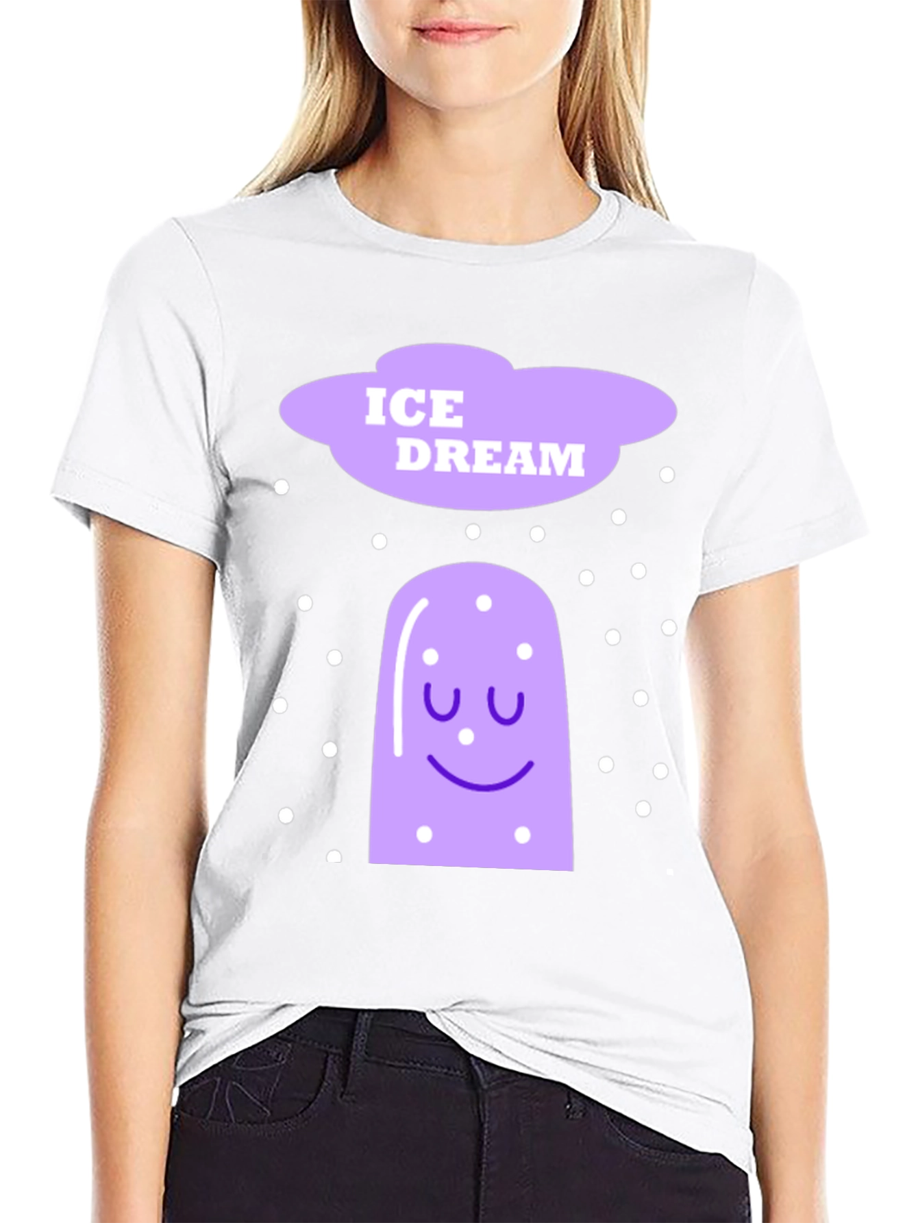 Ice Dream Graphic T-Shirt - Fun & Comfortable