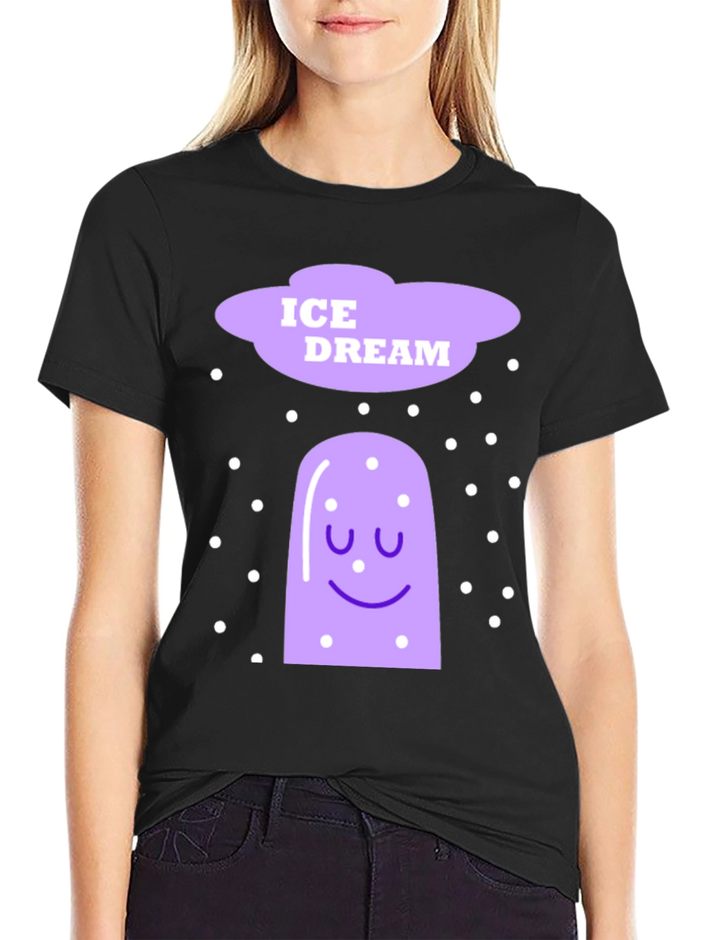 Ice Dream Graphic T-Shirt - Fun & Comfortable