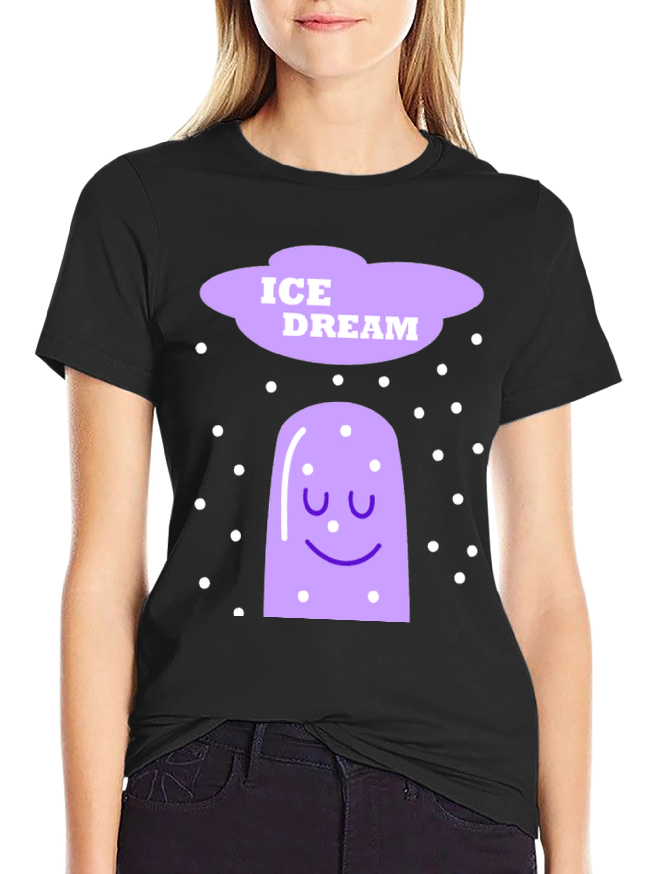 Ice Dream Graphic T-Shirt - Fun & Comfortable
