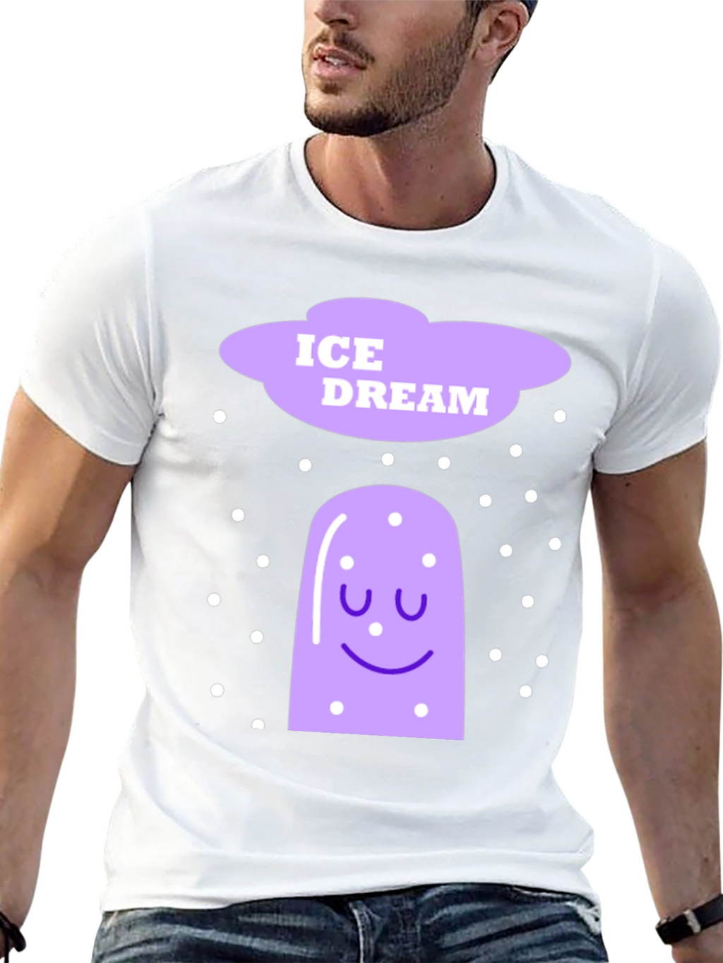 Ice Dream Graphic T-Shirt - Fun & Comfortable