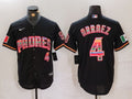 Men's San Diego Padres Luis Arraez #4 Black Player Game Jerseys
