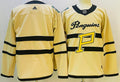 Men's Pittsburgh Penguins Yellow Blank Player Jerseys