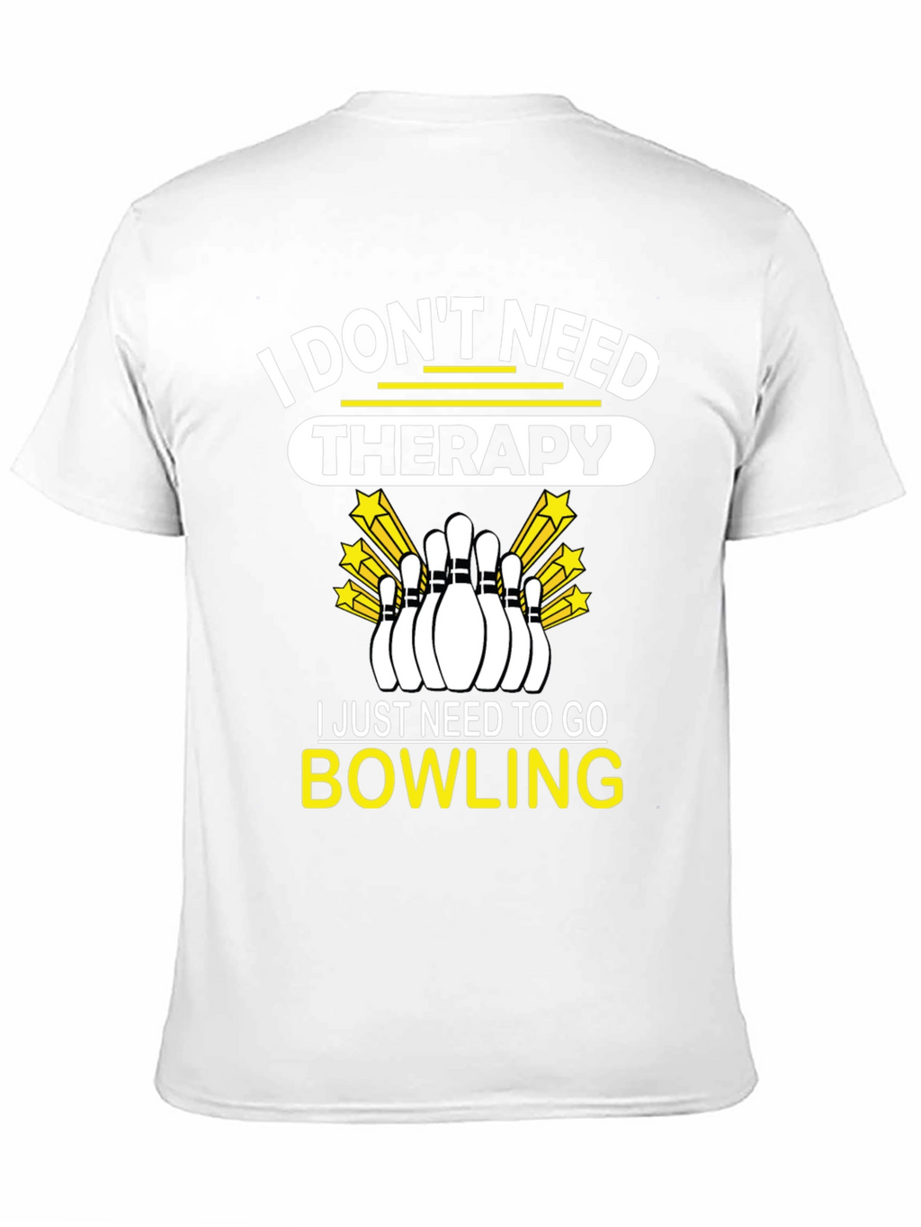 Bowling Therapy Graphic T-Shirt