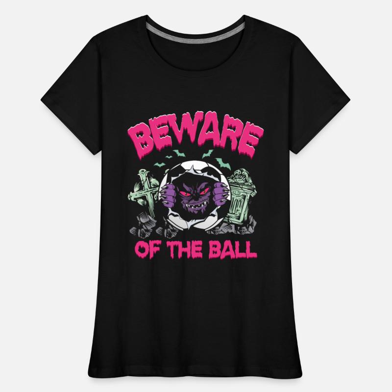 Beware of the Ball Halloween Monster Sports Soccer