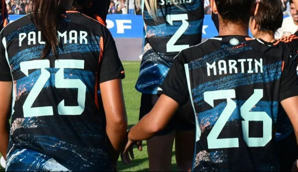 2023/24 Argentina Away Fans Jersey Detail 1