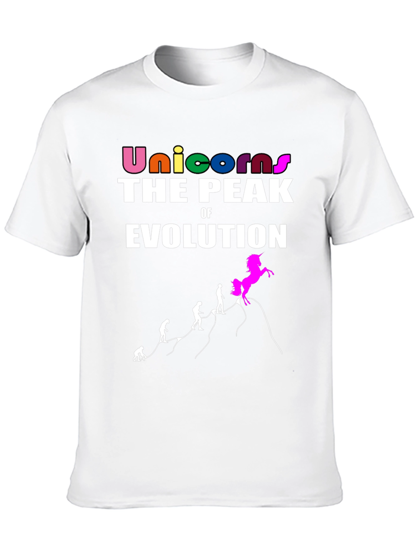 Unicorn Peak Evolution Graphic Tee - Black