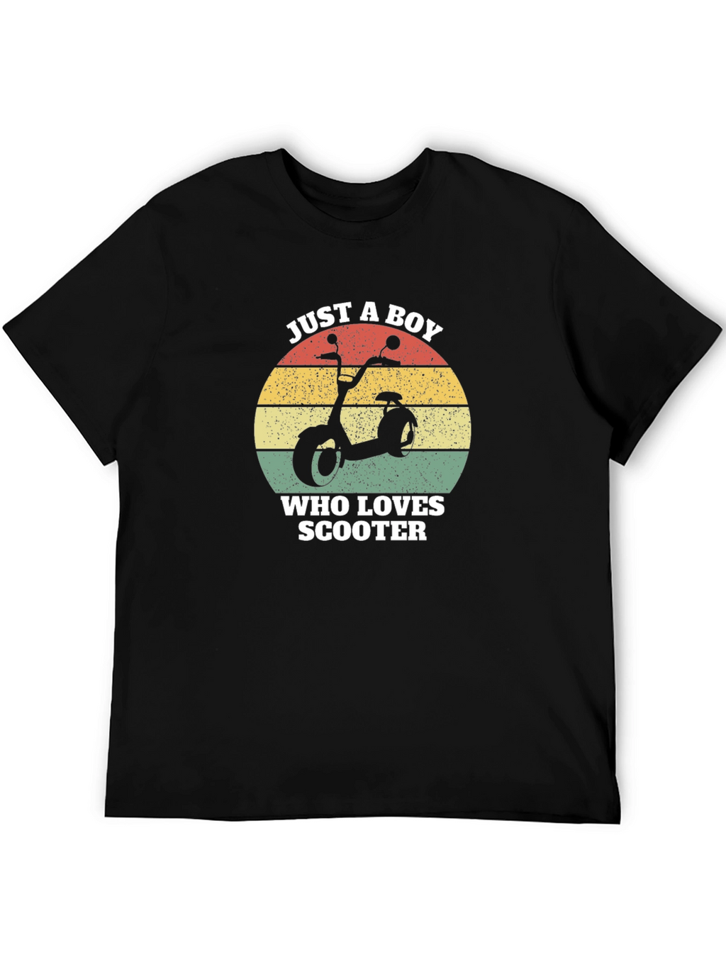 Just A Boy Who Loves Scooter T-Shirt