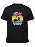 Just A Boy Who Loves Scooter T-Shirt