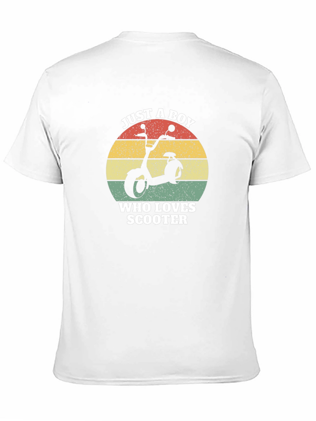 Just A Boy Who Loves Scooter T-Shirt