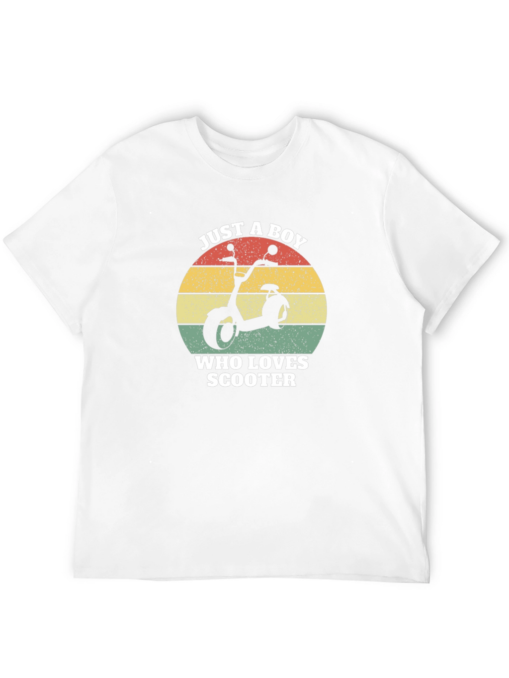 Just A Boy Who Loves Scooter T-Shirt