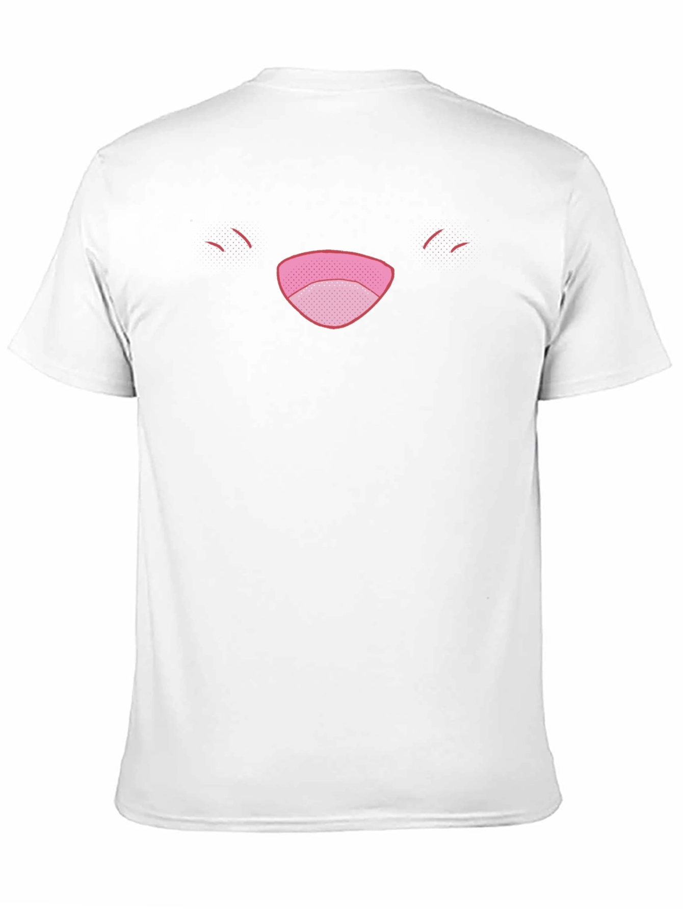 Funny Face Graphic Tee - Black Cotton Comfort