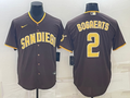 Men's San Diego Padres Xander Bogaerts #2 Brown Replica Player Jerseys