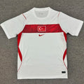 2026/27 Turkey Home White Fans Soccer Jersey Front