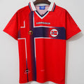 1997/1998 Norway Home Red Retro Soccer Jersey Front