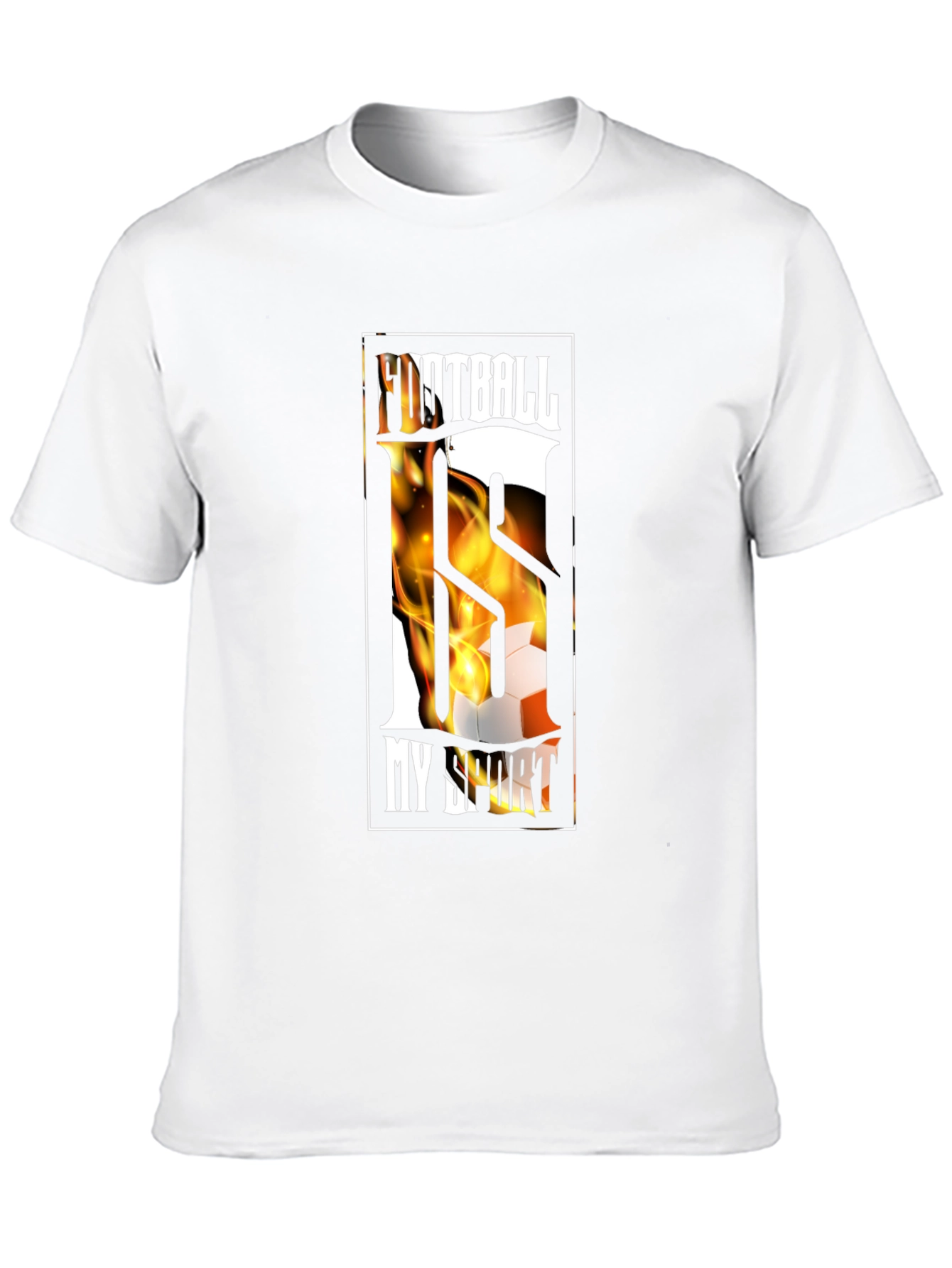 Football My Sport Graphic Tee - Black