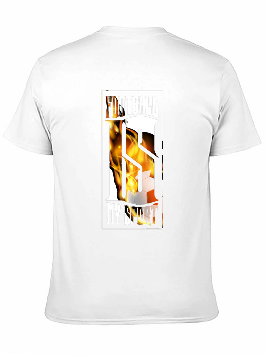 Football My Sport Graphic Tee - Black