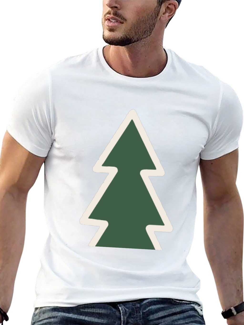 Forest Tree Graphic Tee - Soft Cotton Blend