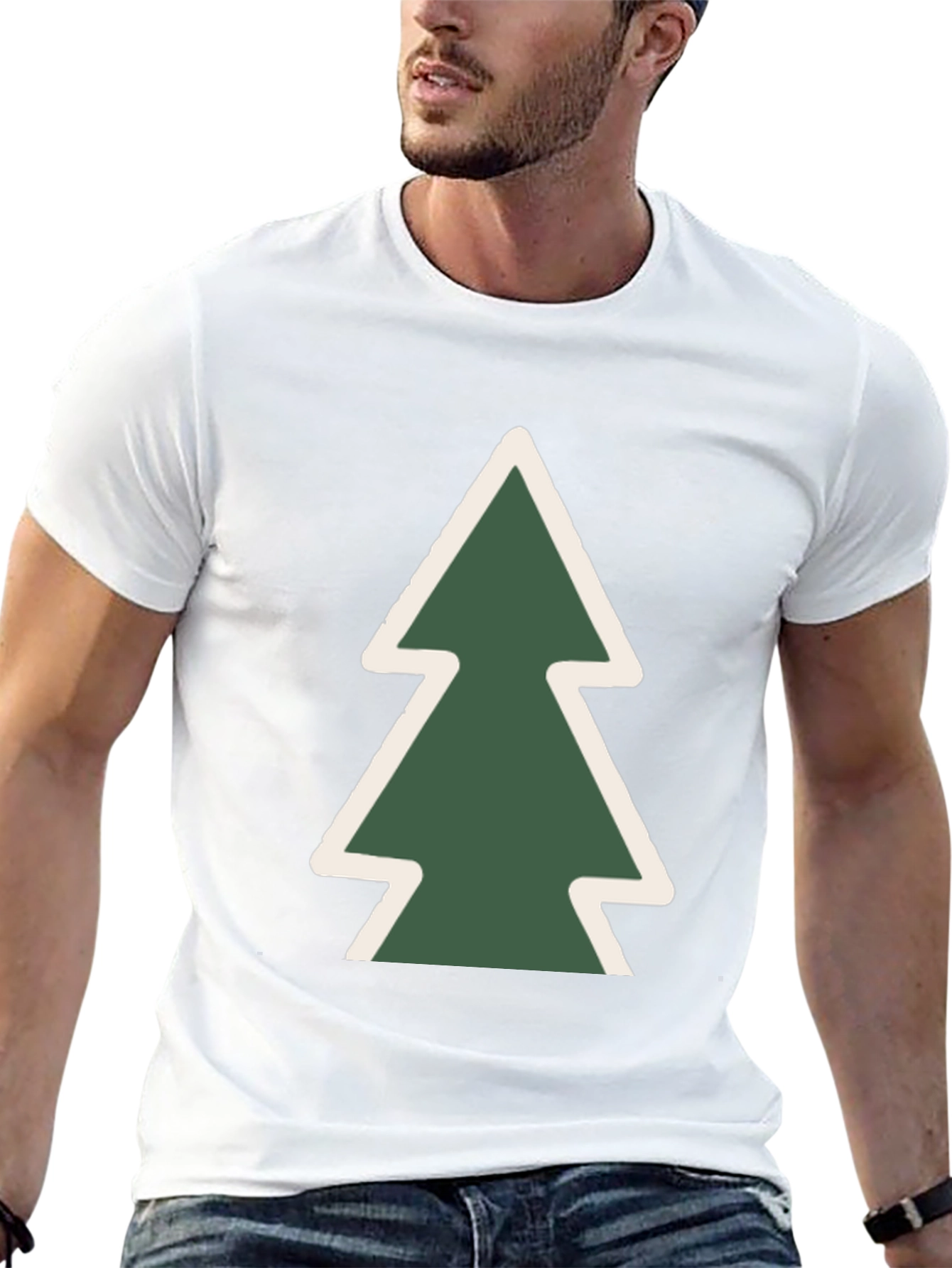 Forest Tree Graphic Tee - Soft Cotton Blend