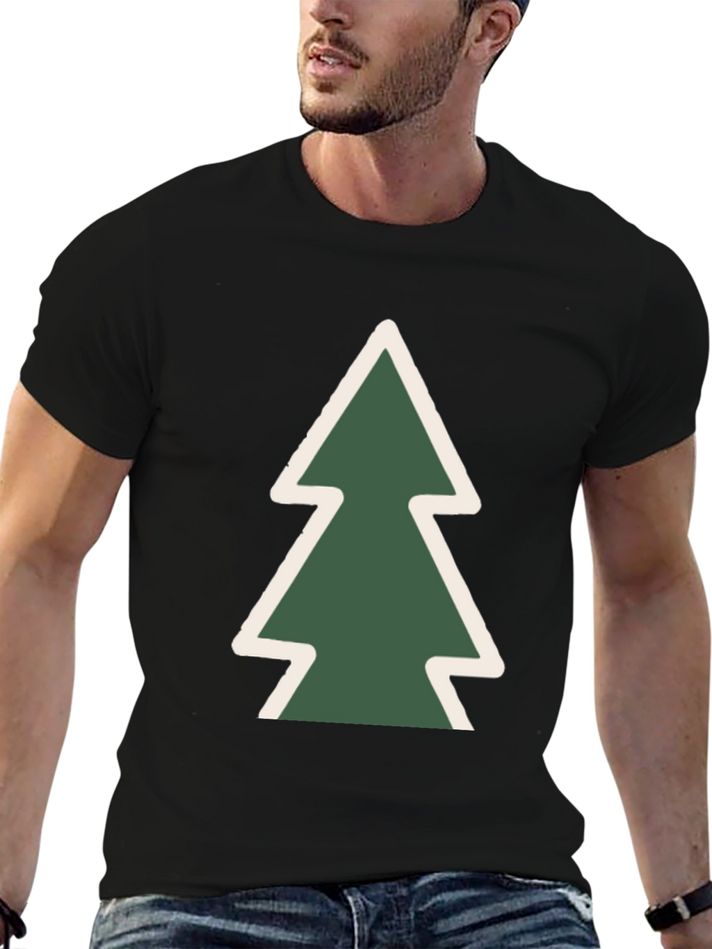 Forest Tree Graphic Tee - Soft Cotton Blend