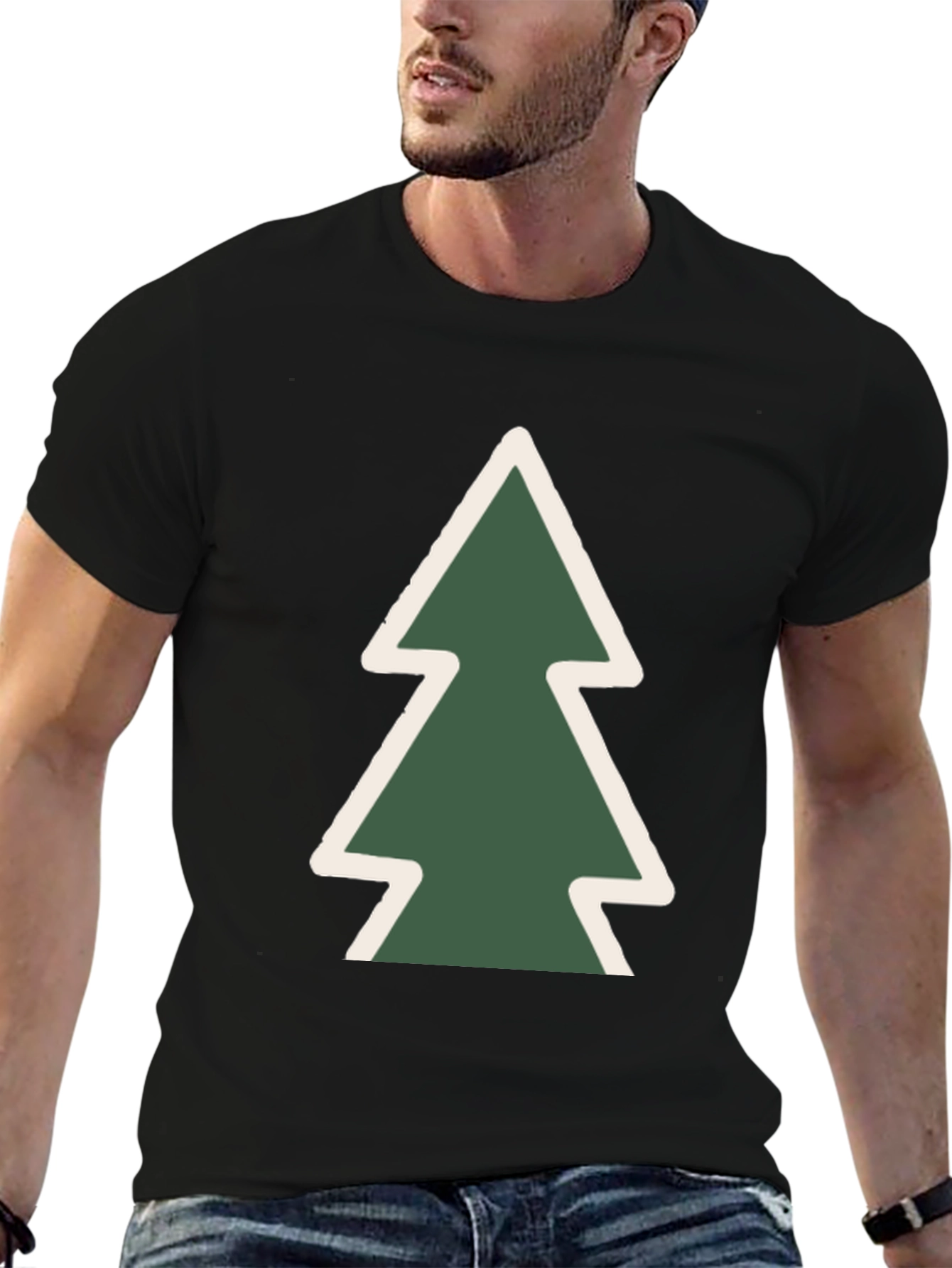 Forest Tree Graphic Tee - Soft Cotton Blend