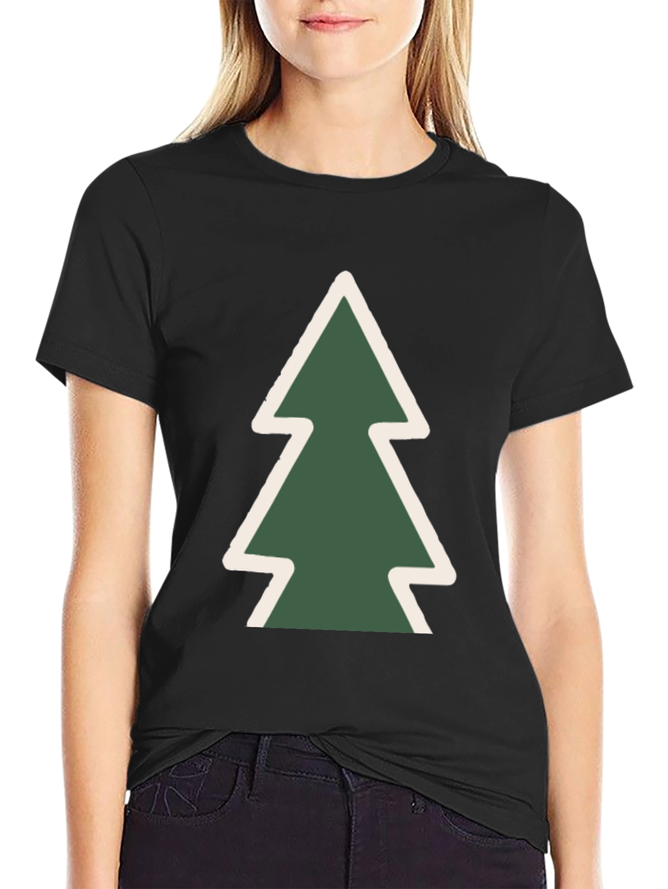 Forest Tree Graphic Tee - Soft Cotton Blend
